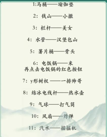 瘋狂梗傳拯救被卡住的人通關攻略