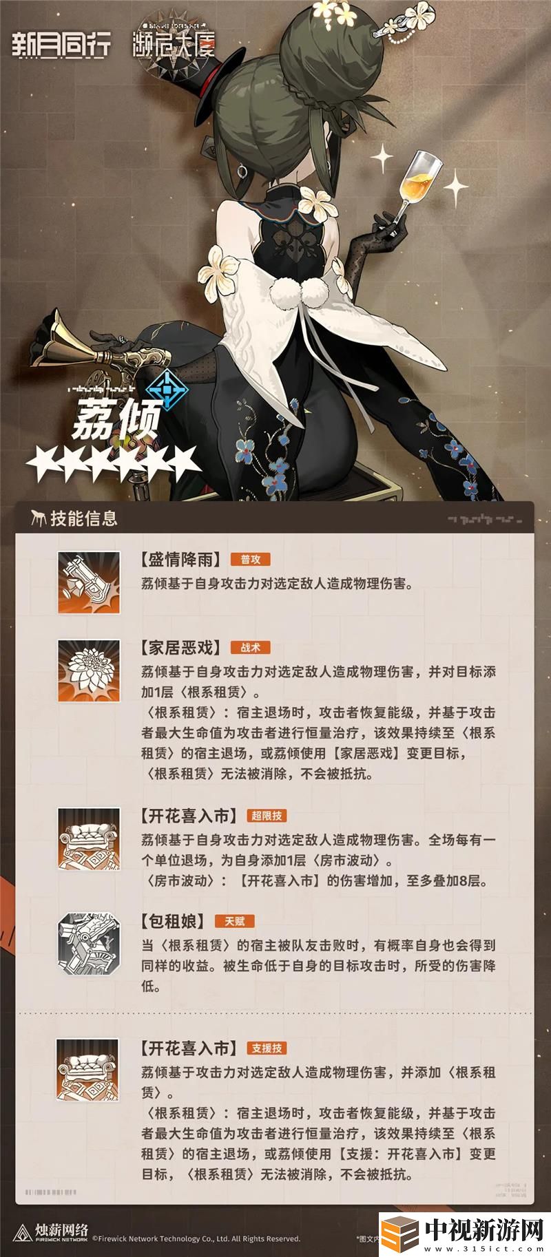 新月同行荔傾角**報一覽